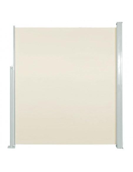 Tenda da Sole Laterale Retrattile 140 x 300 cm Crema