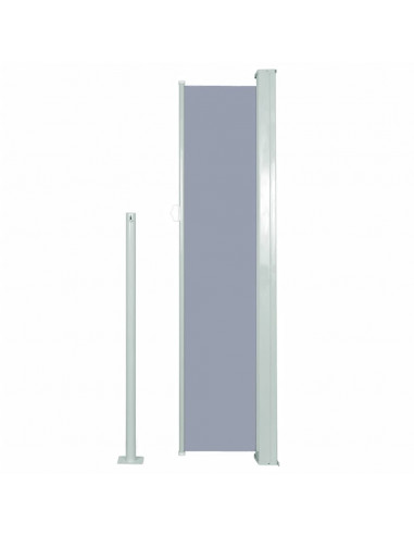 Tenda da Sole Laterale Retrattile 140 x 300 cm Grigia