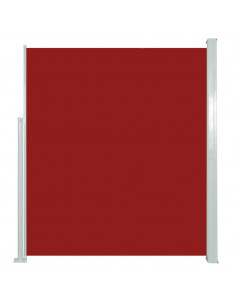 Tenda da Sole Laterale Retrattile 160 x 500 cm Rossa 2