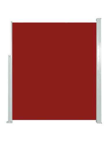 Tenda da Sole Laterale Retrattile 160 x 500 cm Rossa