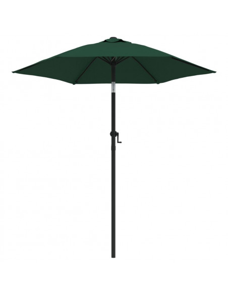 Ombrellone Verde 200x224 cm in Alluminio
