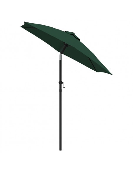 Ombrellone Verde 200x224 cm in Alluminio
