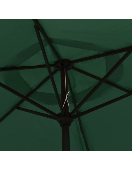 Ombrellone Verde 200x224 cm in Alluminio