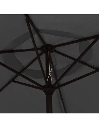 Ombrellone Antracite 200x224 cm in Alluminio
