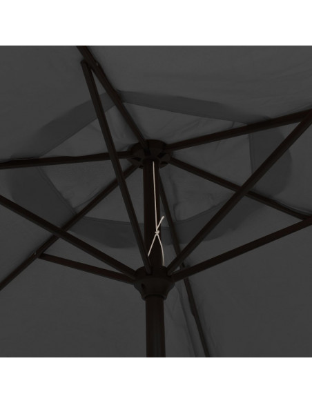 Ombrellone Antracite 200x224 cm in Alluminio
