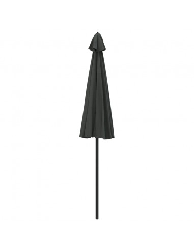 Ombrellone da Esterni con Palo in Alluminio 270 cm Antracite