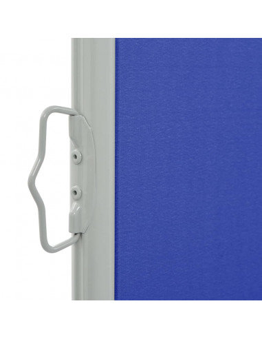 Tenda Laterale Retrattile per Patio 100x300 cm Blu