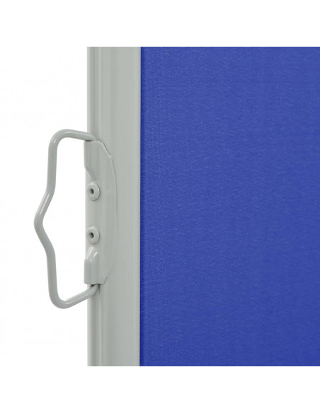 Tenda Laterale Retrattile per Patio 100x300 cm Blu