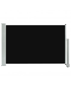 Tenda Laterale Retrattile per Patio 60x300 cm Nero 2