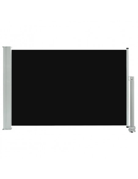 Tenda Laterale Retrattile per Patio 60x300 cm Nero
