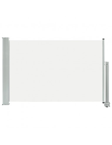 Tenda Laterale Retrattile per Patio 60x300 cm Crema