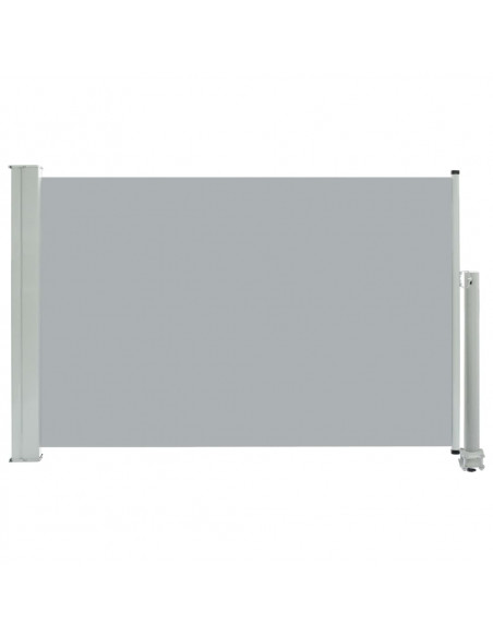 Tenda Laterale Retrattile per Patio 60x300 cm Grigia