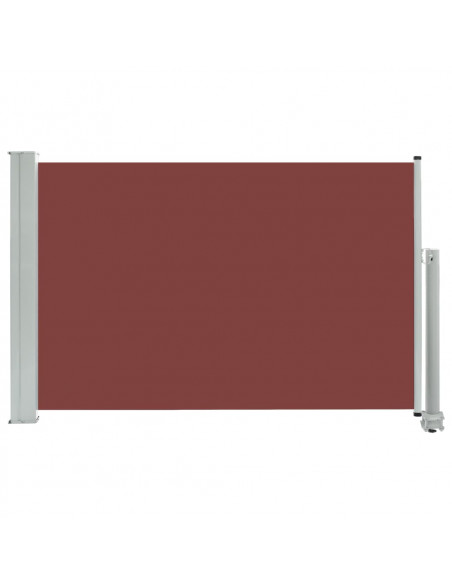 Tenda Laterale Retrattile per Patio 60x300 cm Marrone