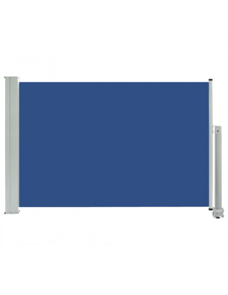 Tenda Laterale Retrattile per Patio 60x300 cm Blu