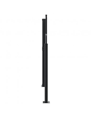 Tenda da Sole Laterale Retrattile Marrone 100x1000 cm