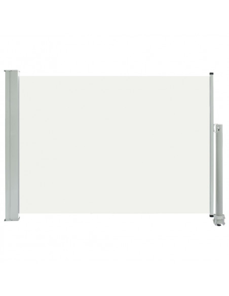 Tenda Laterale Retrattile per Patio 80x300 cm Crema