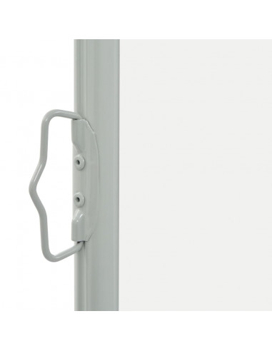 Tenda Laterale Retrattile per Patio 80x300 cm Crema