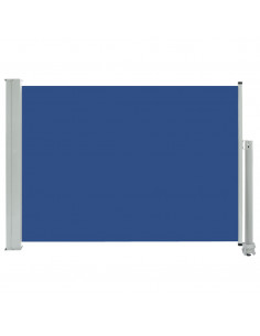 Tenda Laterale Retrattile per Patio 80x300 cm Blu 2
