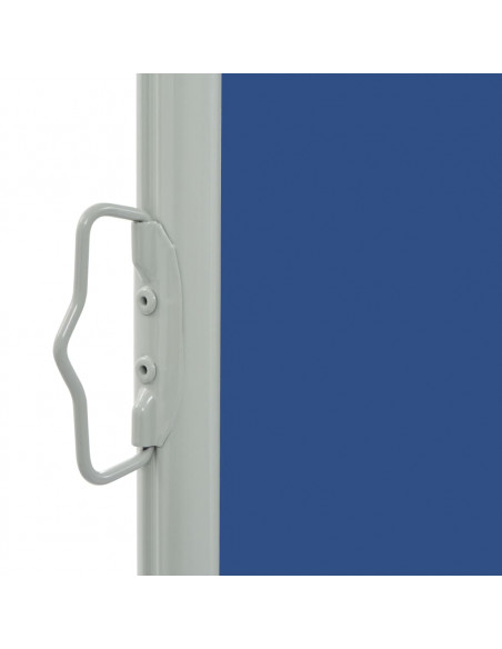 Tenda Laterale Retrattile per Patio 80x300 cm Blu