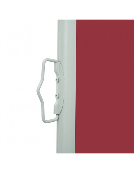 Tenda Laterale Retrattile per Patio 170x300 cm Rosso