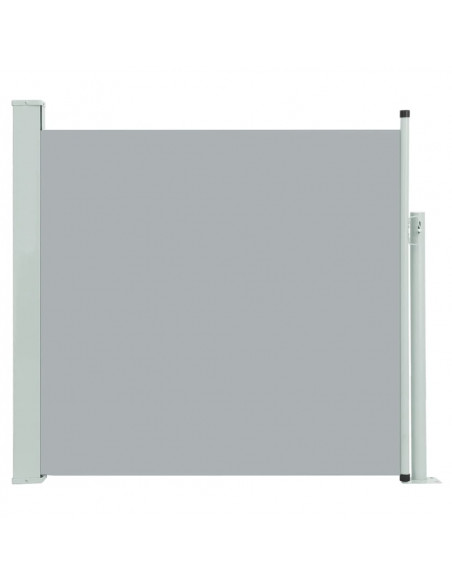 Tenda Laterale Retrattile per Patio 170x300 cm Grigio