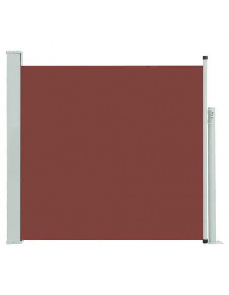 Tenda Laterale Retrattile per Patio 170x300 cm Marrone