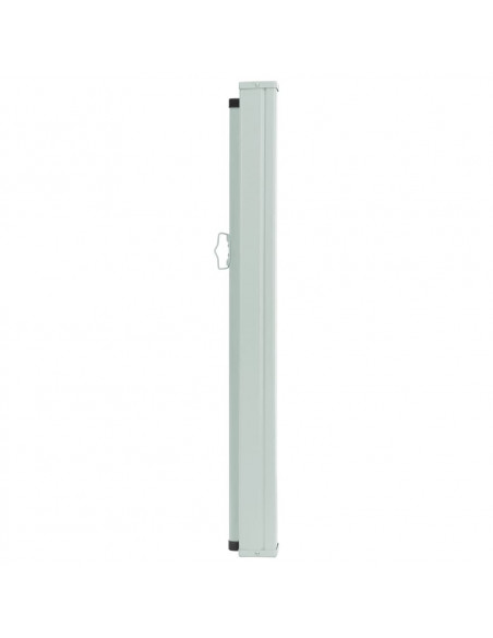 Tenda Laterale Retrattile per Patio 100x300 cm Nera