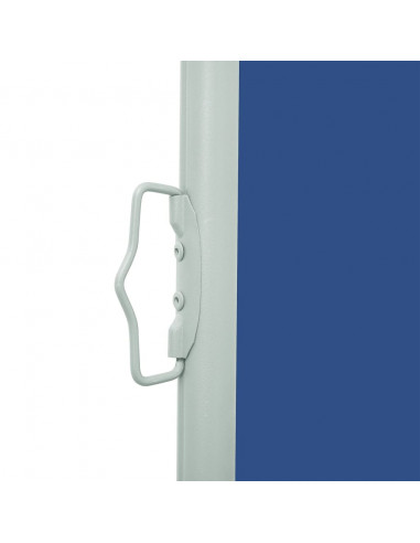 Tenda Laterale Retrattile per Patio 100x300 cm Blu