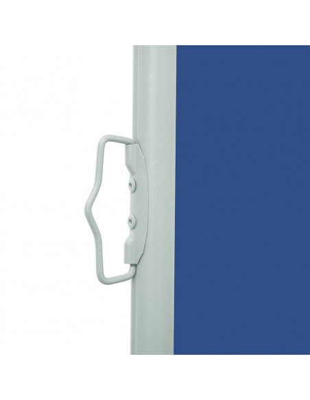 Tenda Laterale Retrattile per Patio 100x300 cm Blu