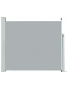 Tenda Laterale Retrattile per Patio 100x300 cm Grigio 2