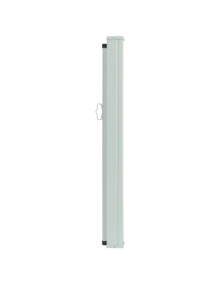 Tenda Laterale Retrattile per Patio 100x300 cm Grigio
