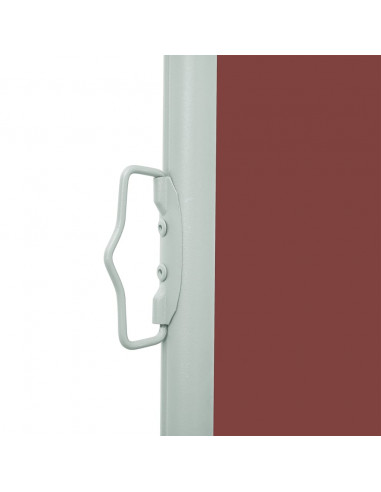 Tenda Laterale Retrattile per Patio 100x300 cm Marrone