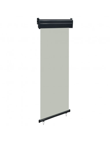 Tendalino Laterale per Balcone 65x250 cm Grigio