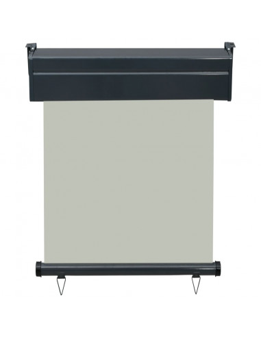 Tendalino Laterale per Balcone 65x250 cm Grigio