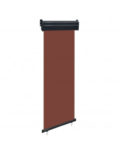 Tendalino Laterale per Balcone 65x250 cm Marrone 2