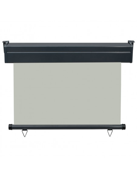Tendalino Laterale per Balcone 105x250 cm Grigio