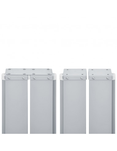 Tenda da Sole Laterale Retrattile Blu 100x600 cm