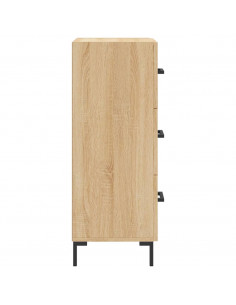 Credenza Rovere Sonoma 34,5x34x90 cm in Legno Multistrato 2