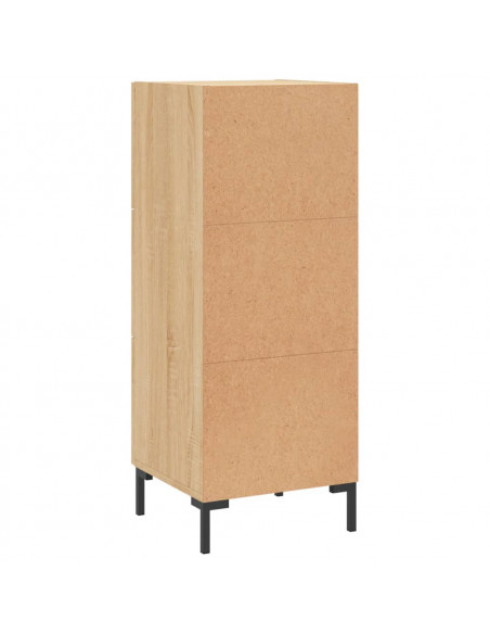 Credenza Rovere Sonoma 34,5x34x90 cm in Legno Multistrato