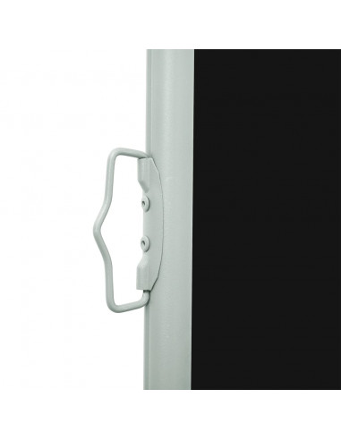 Tenda Laterale Retrattile per Patio 600x160 cm Nera