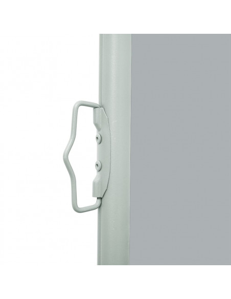 Tenda Laterale Retrattile per Patio 600x160 cm Grigia