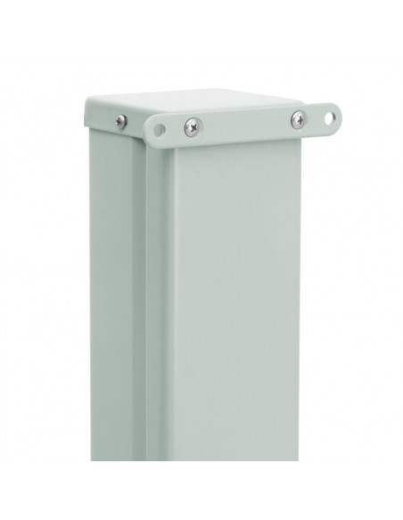 Tenda Laterale Retrattile per Patio 600x160 cm Grigia