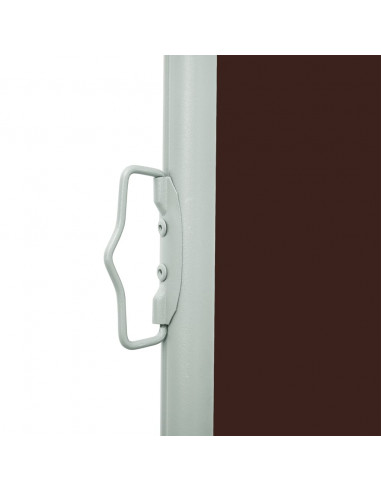 Tenda Laterale Retrattile per Patio 600x160 cm Marrone