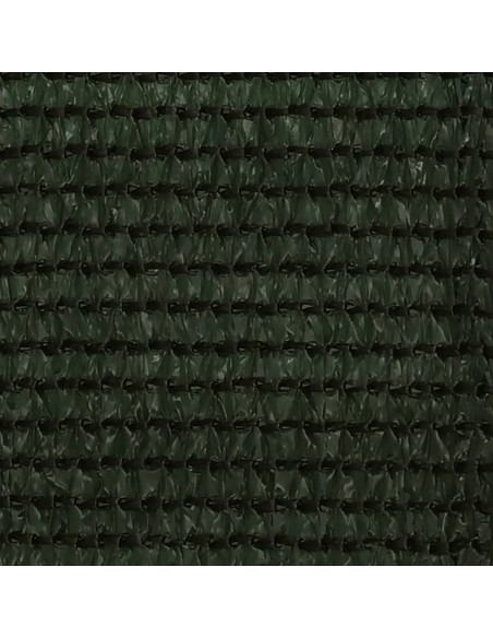 Schermo Frangivista per Balcone Verde Scuro 75x600 cm in HDPE