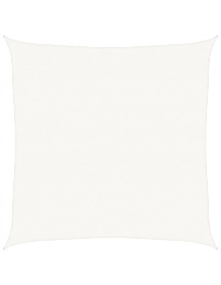 Vela Parasole 160 g/m² Bianca 4,5x4,5 m in HDPE