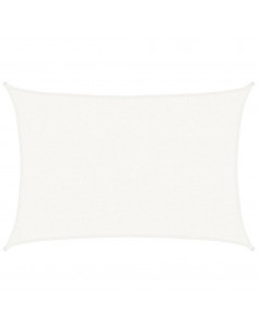 Vela Parasole 160 g/m² Bianca 2,5x4 m in HDPE 2