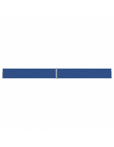Tenda Laterale Retrattile per Patio 140x1200 cm Blu