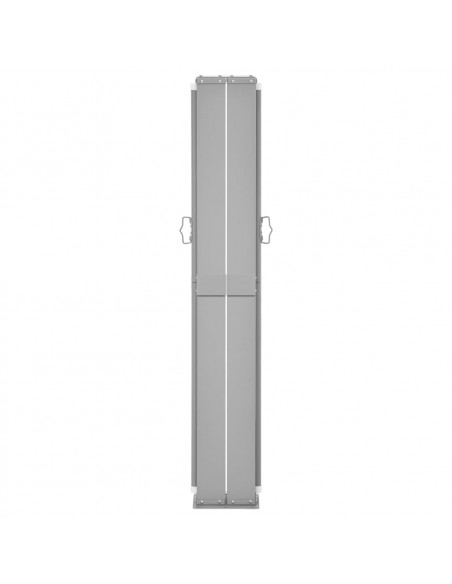 Tenda Laterale Retrattile per Patio 140x1200 cm Rossa