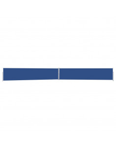 Tenda Laterale Retrattile per Patio 170x1200 cm Blu 2