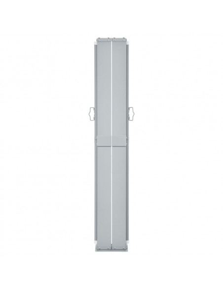 Tenda Laterale Retrattile per Patio 170x1200 cm Rossa
